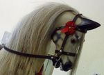 BEST Quality Rocking Horse Leather Nail on Bridle with Reins & Bit - S, M, L 