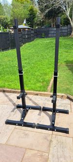 Barbell Squat Rack Standalone Fitness Equipment