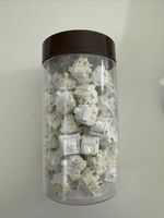 70x Feker HMX White Marble V3 Switches For Custom Keyboards