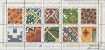 South Africa 1215-1224 Sheetlet (complete.issue.) fine used / cancelled 1999 Tra