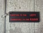 Down Load Festival Donington Park Novelty  Keyring camping to the left