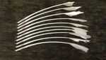 10 HAND CUT GOOSE QUILL PENS FOR CALLIGRAPHY AND INK ARTWORK