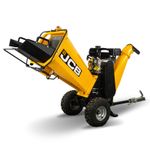 JCB Wood Chipper Petrol Max 100mm / 4" Heavy-duty 7.5hp 224cc Garden Shredder