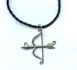 Necklace necklace bowhunting pendant arrow archery bow archery