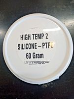 High Temperature SILICONE GREASE With P.T.F.E 50g  Plastic SAFE LOW FRICTION
