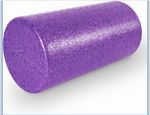 High Density Foam Rollers Long Firm Full Body Athletic Massage Tool 6x36” Purple