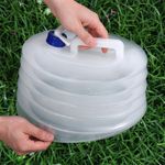 5L/10L/15L Collapsible Water Container with Tap Portable Water Storage Camping