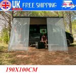 RV Awning Sun Shade Screen View Blocker Front Panel For Caravan Camper 190*100cm
