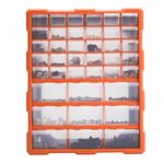 39 Multi Drawer Storage Cabinet Garage Organiser Screw Nail Bolt Bit Tool Box