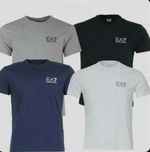 Emporio Armani EA7 Men's Casual Tee Cotton Crew Neck Short Sleeve Top