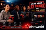 1 x Code - £3 Cineworld Ticket *E-Code* Fridays-Sundays Only - Quick Delivery