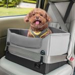 Dog Car Seat Booster with Safety Leash