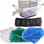 Pet Bird Cage Cover Seed Catcher Shell Skirt Guard Mesh Net Mesh Tidy