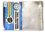 100 THICK Resealable Magazine Bag Protection Poly Sleeves Archival Quality 2 mil