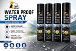 Waterproof Spray Fabric Protector,  Water Repellent for Tents Clothing 4 x 300ml