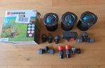 Gardena Sprinkler System Starter Set Pipeline with Oscillating Sprinkler