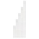 10PCS Upholstery Needle Large Eye Extra Long 4/6/8/10/12in Sewing Hand Needles