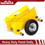Panel Dolly, Adjustable Clamp Panel Cart, Wood Fence Drywall Mover, Door Dolly