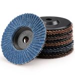 6pcs 75mm Angle Grinder Flap Sanding Discs Abrasive Grinding Wheel for Metal
