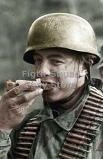 WW2 Picture Photo German Fallschirmj刧er Soldier 5964