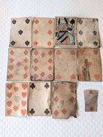 Genuine Antique Playing Cards Job Lot X12