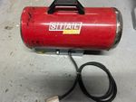 SIAL KID 8 Propane Forced Air Heater 10kW 240V Portable Red Metal Free Standing