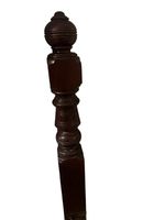 1900s Antique Newel Post - Solid Wood -