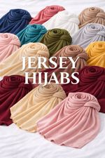 Premium Quality Stretchy Jersey Hijab/Scarf Perfect for Occasions