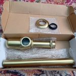 Brushed Brass Bottle Trap  TW009 Unused