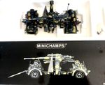 MINICHAMPS  - VERY RARE - 88MM ANTI AIRCRAFT FLAK GUN - SCALE 1:35  - CAST METAL