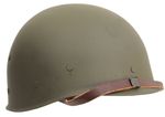 US M1 Helmet Liner - Repro American WW2 Korea Vietnam M1 Liner with Chin Strap