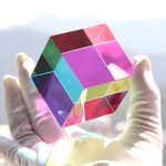 "20mm Crystal Prism Cube 3D Color Magic Photography"