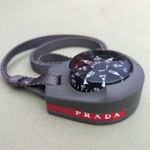 rare PRADA compass Mizar w/soft casing grey.  made in italy