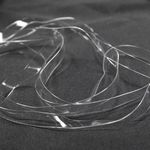 Transparent Elastic Clear Stretch Strong Swimwear Clothing Shoes Underwear 6mm