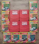 Treasures Of The Earth Collection Folders 10 Display Boxes Gemstones Minerals