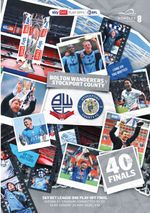 LEAGUE ONE PLAY OFF FINAL  2026 Bolton v Stockport - official match programme
