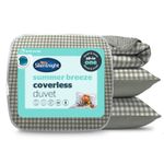 Silentnight Summer Breeze Coverless Duvet 2.5 Tog Lightweight Cooling Soft Quilt