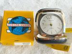 NOS Europa Germany 2 Jewels Mechanical Travel Alarm Clock 1079 0/506 Box Vintage