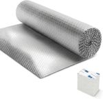 Haltons Reflective Radiator Foil Energy Saving Insulation 5m x 60 cm 1 Pack