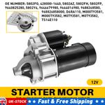 Starter Motor 11 Teeth For Citroen C1 C2 C3 DS3 Picasso 9640825280 12V UK Fits