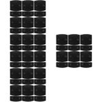 Black Plastic Bed Slat Caps Heavy Duty Bed Frame Support Replacement