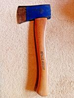 "Faithfull" Brand  Axe with Hickory Handle 850 gram Good Condition Quality Tool