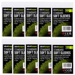 MintKeeper - Soft Sleeves - Standard Size Card Penny Pokemon/MTG - Clear (1000)