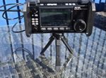 Xiegu X 6100 Transceiver Full Protection Rails with 1/4 20 UNC insert for Tripod