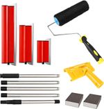 Drywall Skimming Set with 60cm 40cm 25cm Extension Pole for Wall Ceiling