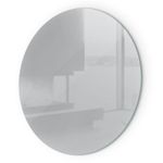 Tempered Glass Hearth Plate for Wood Burning Stove Log Burner Color Light Grey