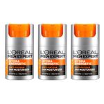 L'Oreal Men Expert HYDRA ENERGETIC Moisturiser, 3 x 50ml