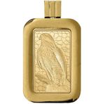 PAMP Suisse Arabian Falcon 5g Gold Bar with Pendant Frame 999.9 Boxed sealed