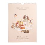 2027 Wrendale Calendar – Country Set Family Planner – Wildlife Illustrations