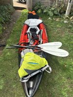 Wavesport Scooter kayak plus lots of gear! Paddle, trolley, wetsuit, shoes, Yak
